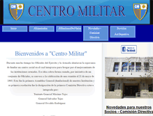 Tablet Screenshot of centromilitar.org.uy